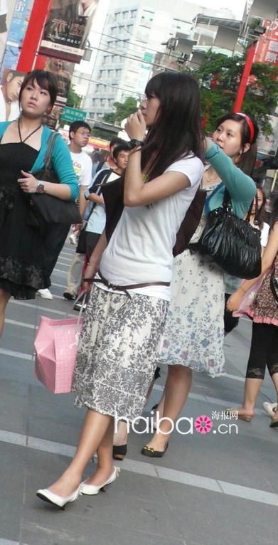 街拍臺(tái)北西門町 這里的女孩都穿什么
