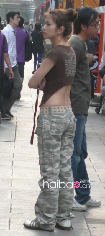 街拍臺(tái)北西門町 這里的女孩都穿什么