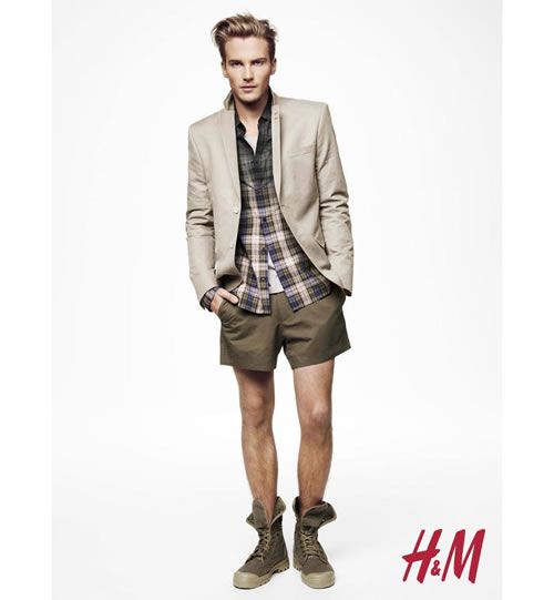 褲子要再短一點H&M2011春夏